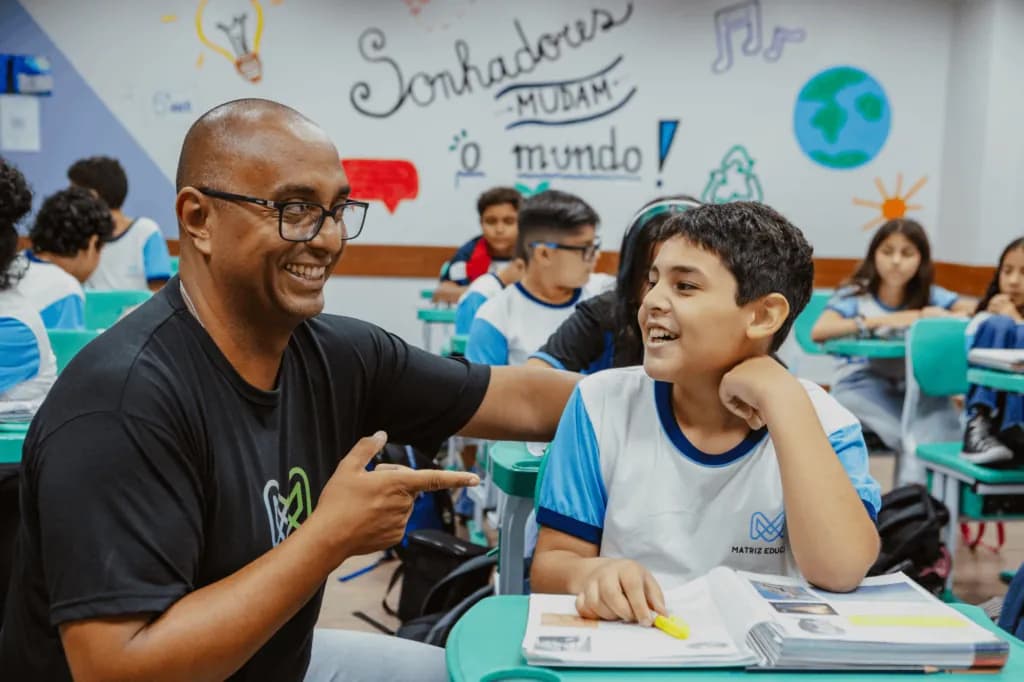 Alunos do Pré-vestibular no Matriz Educação