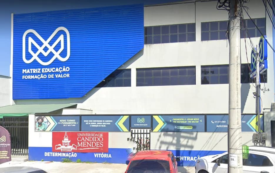 Fachada da unidade Matriz Bangu